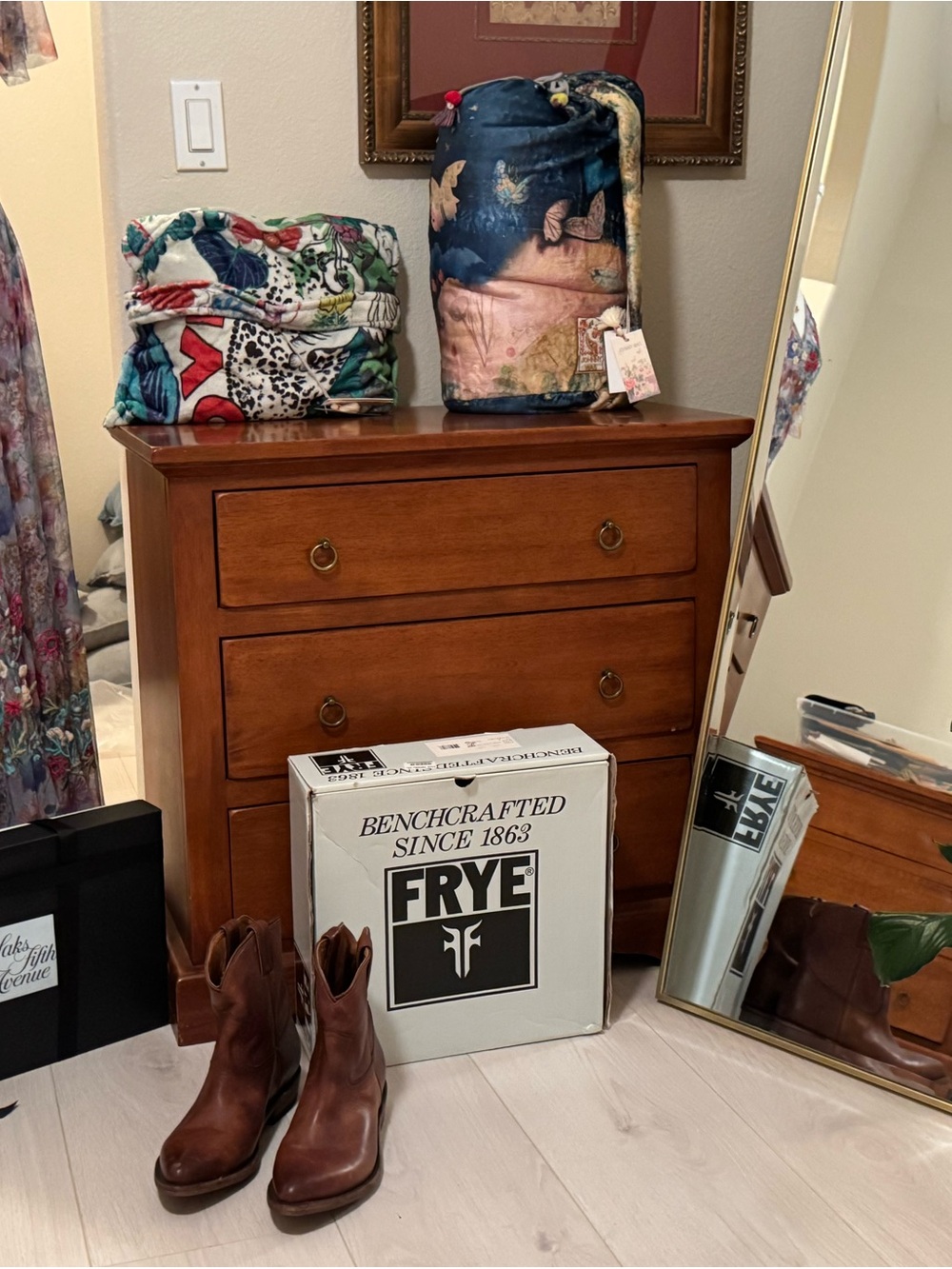 Frye Brown Leather Ankle Boots - Picture 5 of 8